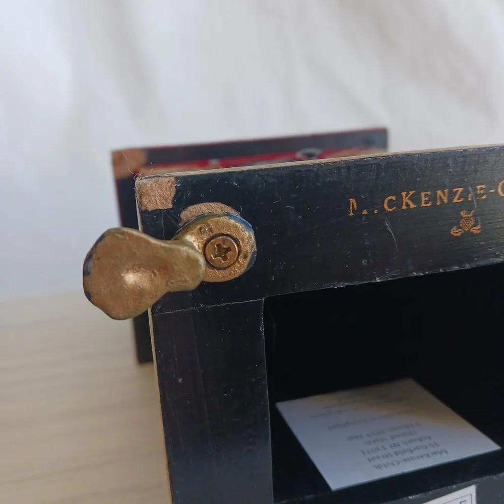 MacKenzie Childs Marylebone Carriage Mantle Clock